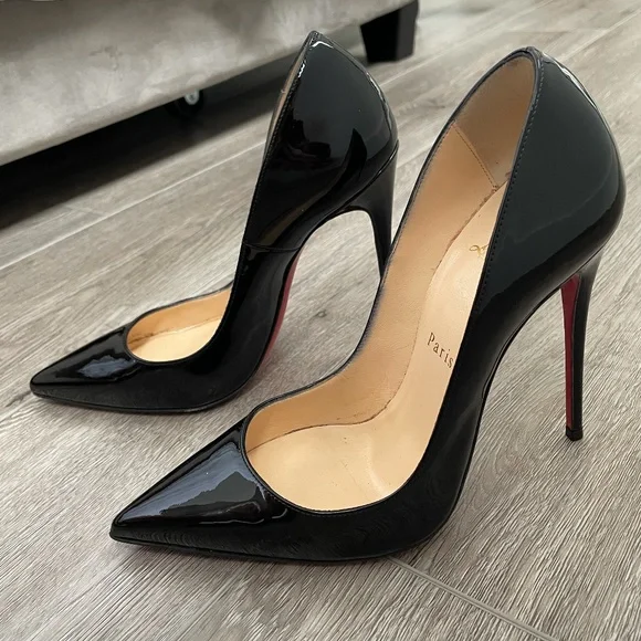 美品 Christian Louboutin＊SoKate 36＊Black So Kate - 120 mm Pumps - Patent calf leather - Black - Women